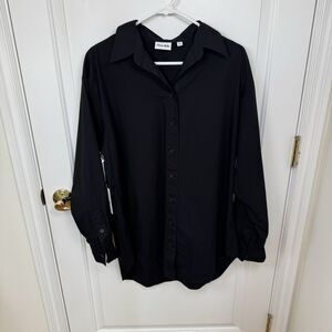 Aritzia Sundeh Future Button Down Shirt Small New